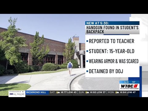 Handgun found in student’s backpack at South Effingham High School