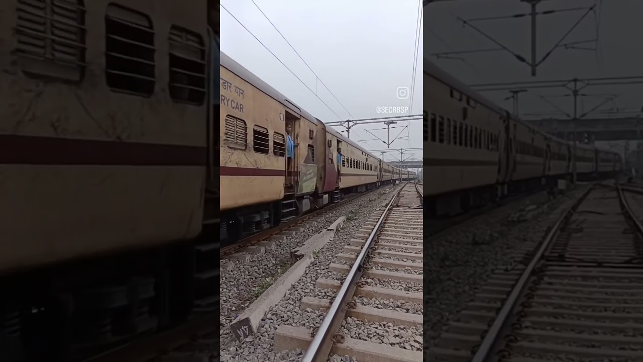 Azad Hind Express (12130 HOWRAH - PUNE) Arriving Bilaspur JN 