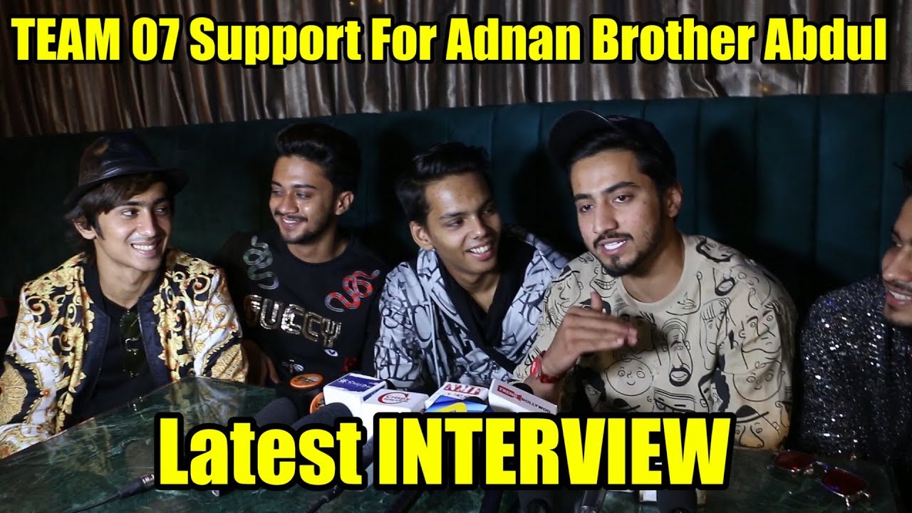 Team 07 latest Interview | Mr. Faizu, Hasnain, Adnan, Faiz Interview On Dharam Rap Song Success