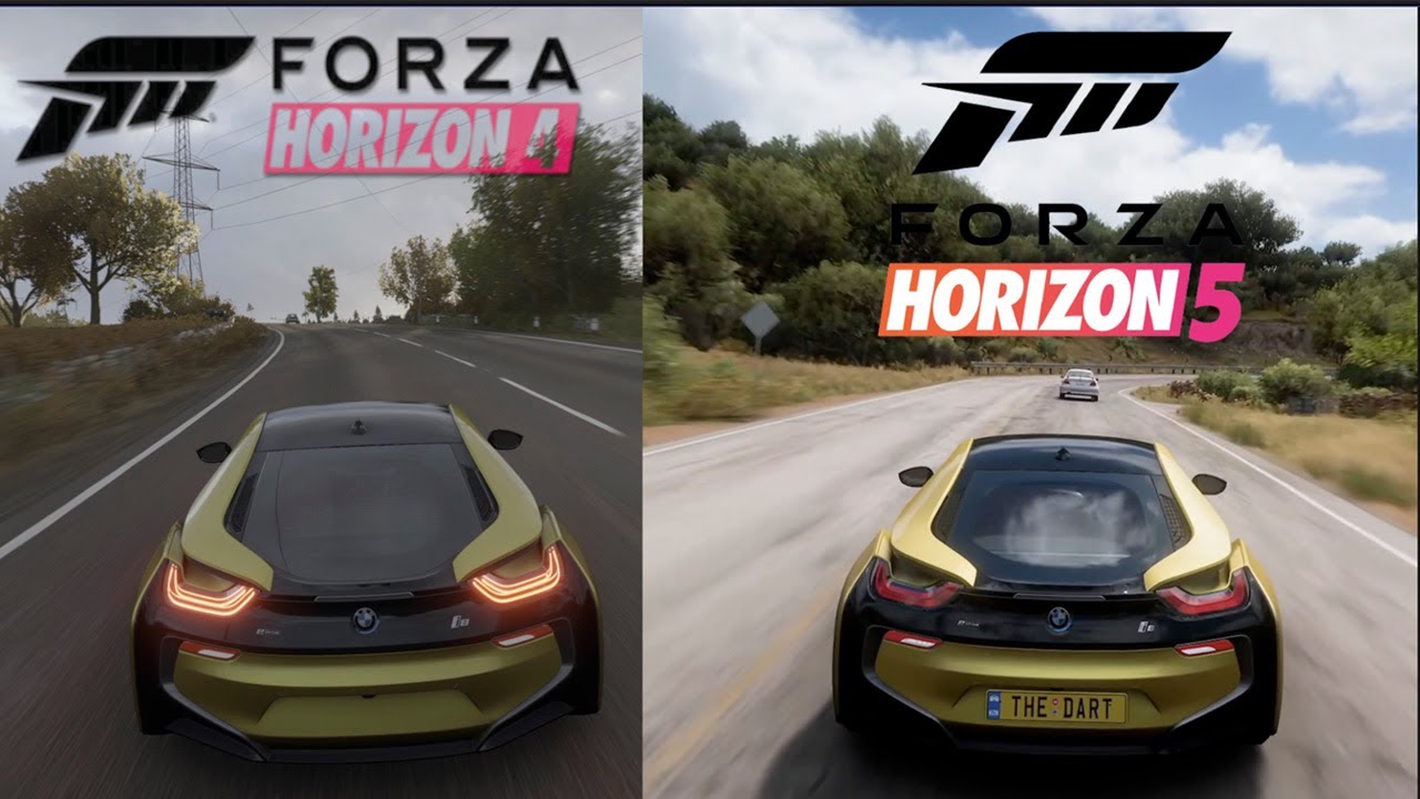 Forza Horizon 4 vs Forza Horizon 5 Early Comparison 