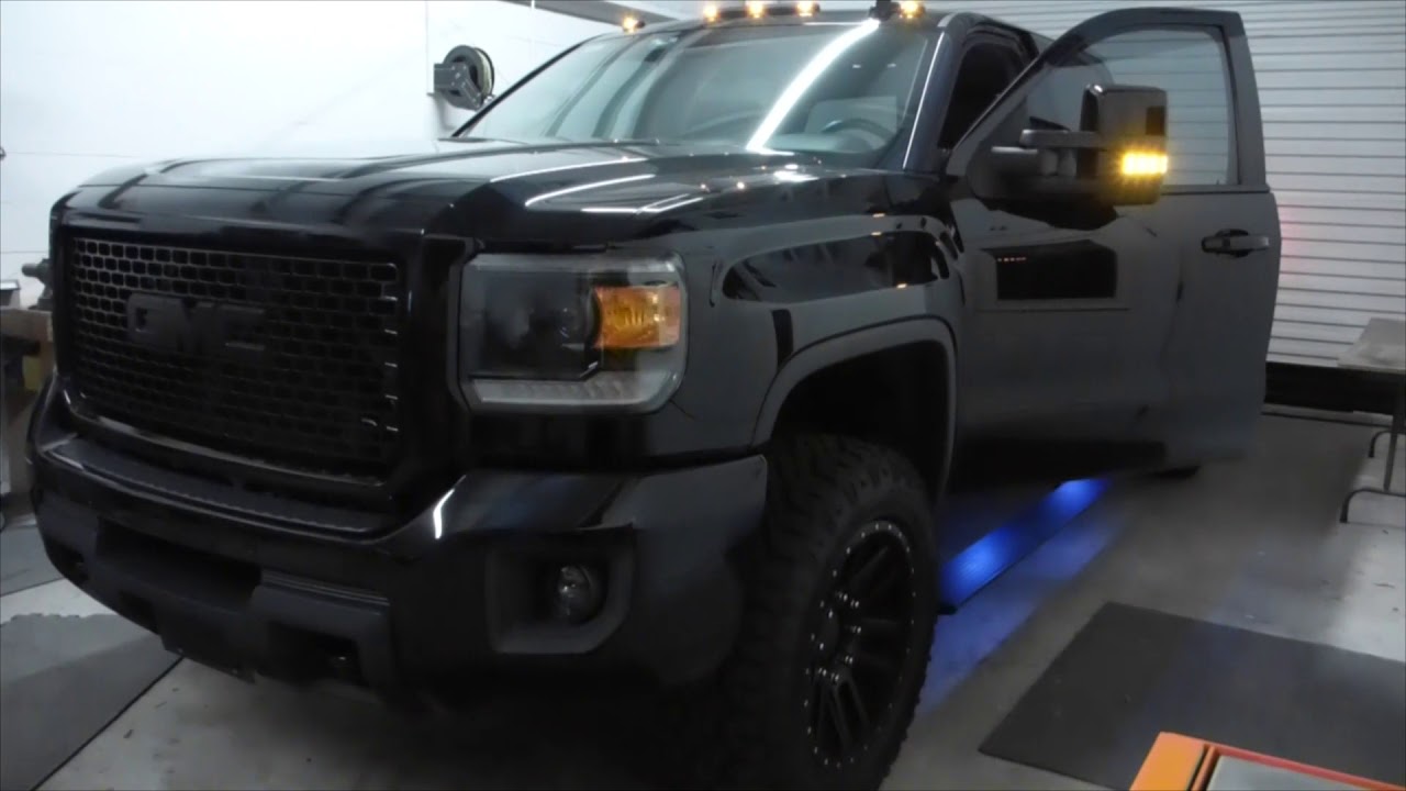 2015 GMC Sierra Denali Diode Dynamics Switchback DRL Boards Installed