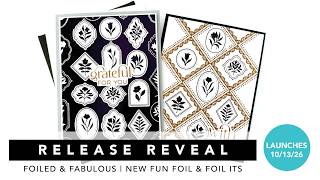 Details Your First Look: Foiled & Fabulous Update