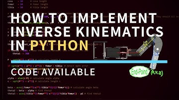 How to Implement Inverse Kinematics for Hexapod Robot in Python