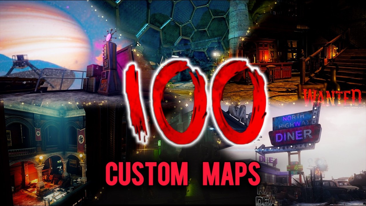 (11 YEARS STREAMING DAY20!) 100 Round 100's on Custom maps! - Map 18 ...