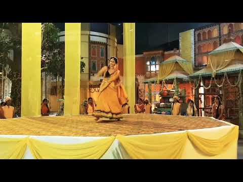 RUKUMANI AND RADHA DANCE Radhakrishnan Serial Starbharat 