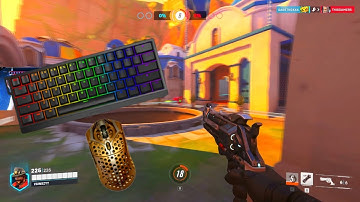 Overwatch 2 Chill🤩Keyboard & Mouse ASMR Gameplay + Handcam