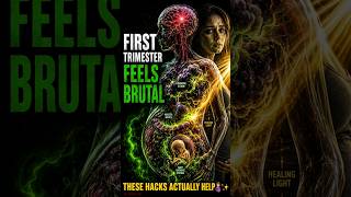 First Trimester Feels Brutal — These Simple Hacks Actually Help 🤰 #pregnancy