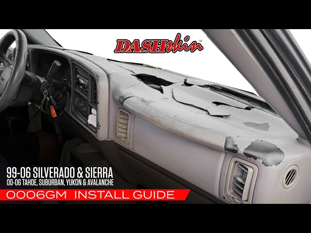 HOW TO: DashSkin 00-06 Tahoe/Suburban/Yukon/Avalanche/Silverado/Sierra Dash  Cover Installation 