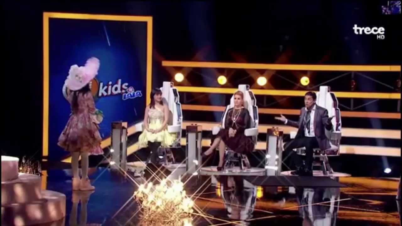 Angelica Vargas Non, Je Ne Regrette Rien La Academia kids 2