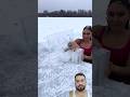 ▪️🔺🟡#galkina_anechka #icequeen #ice #frozen #funny #swim #winter #snow #game #icegame #cold #girl
