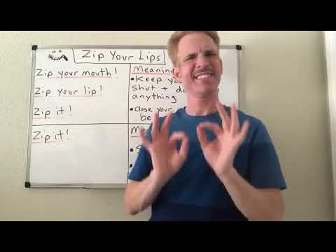 Zip Your Lips
