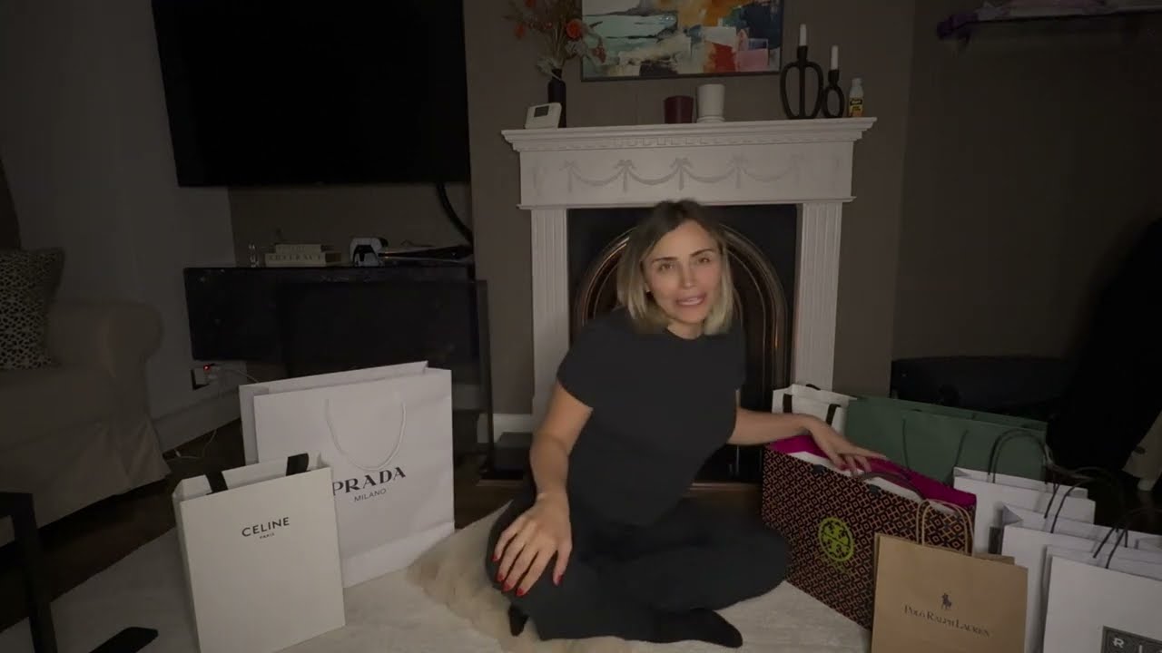 İLK VİDEO, LONDRA' DA ALIŞVERİŞ 🛍️  BICESTER VİLLAGE- BARBOUR, CELINE, TORY BURCH, PRADA,RITUELS