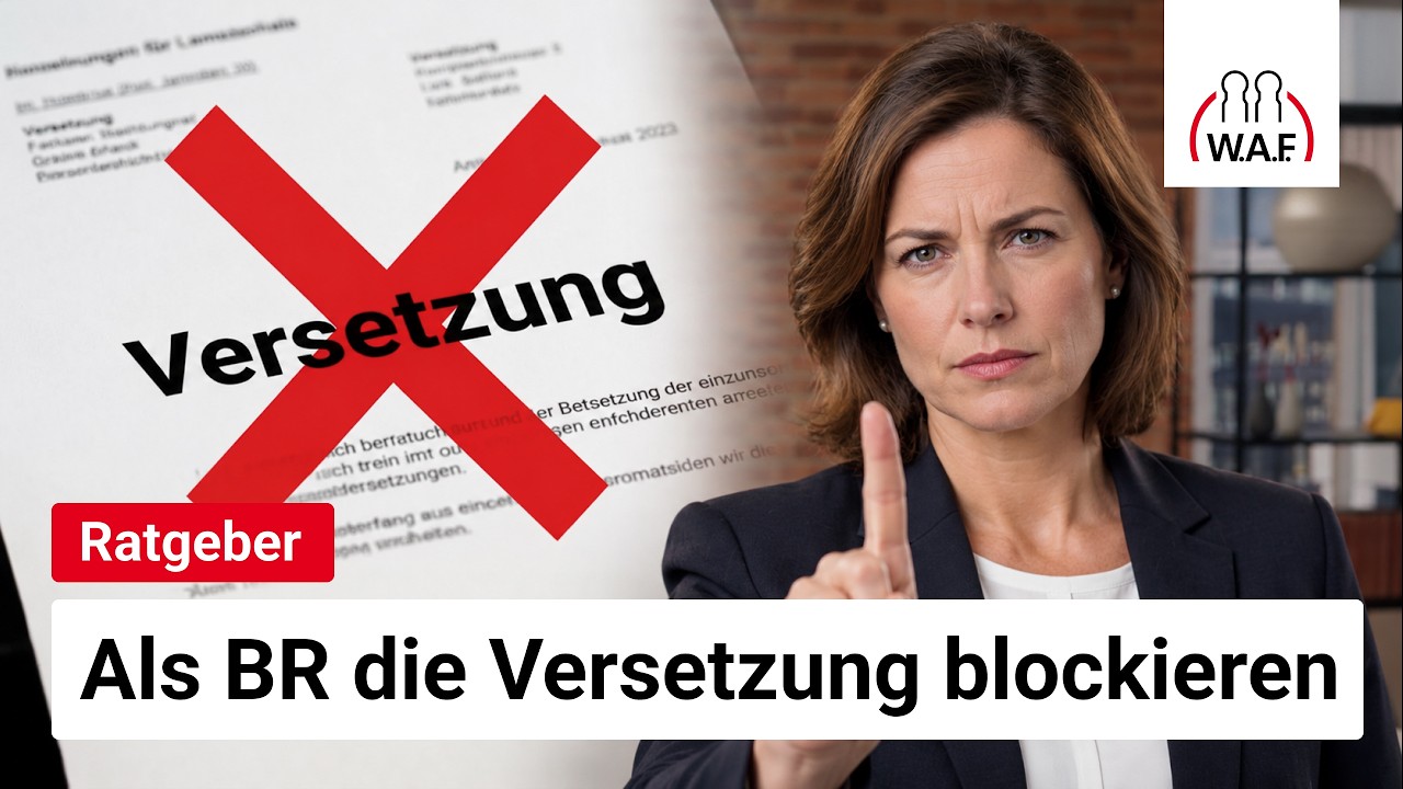 Versetzung blockieren: 6 Gründe für den Betriebsrat (§ 99 BetrVG)