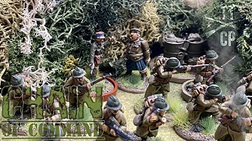 Tabletop CP: Chain of Command Battle Report- The Patrol