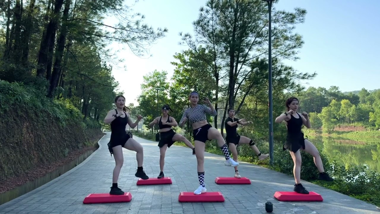 ❤️STEP MIX❤️TAEBO & TABATA step cấp độ TRUNG BÌNH vừa ra mắt
