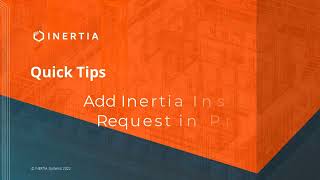 Create Inertia Inspection Request within Procore