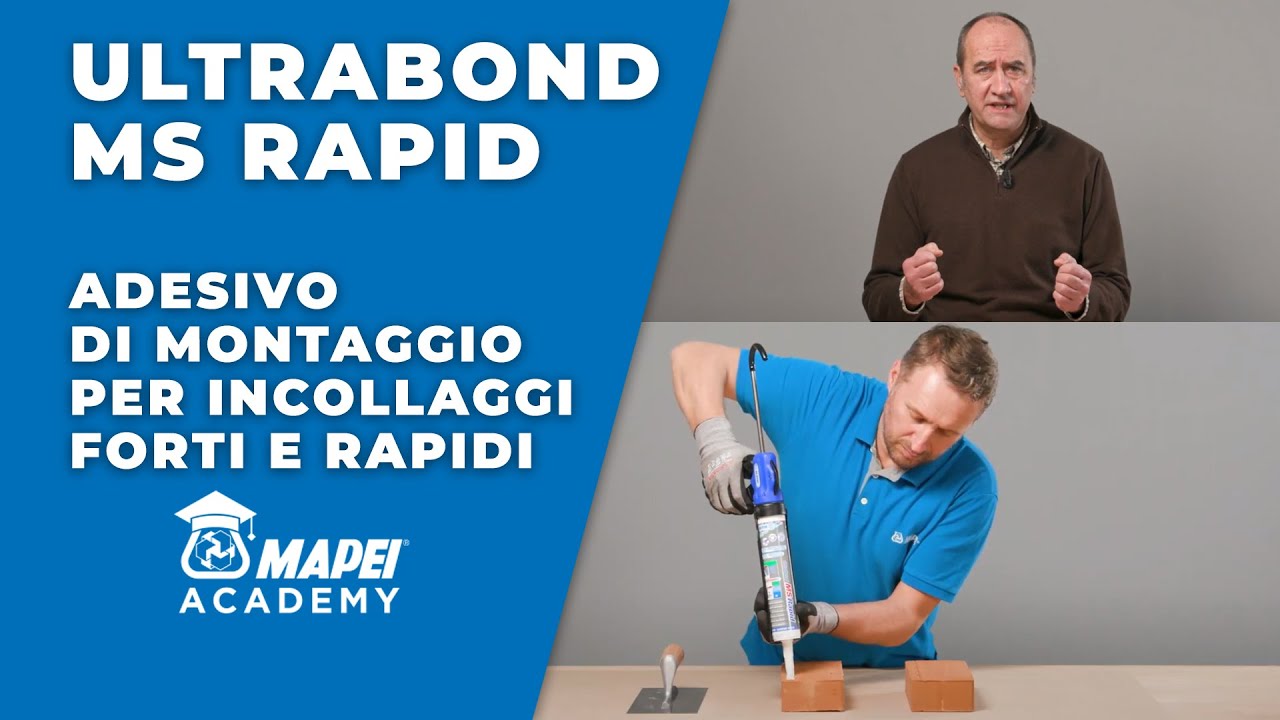 video Silikon montimi ULTRABOND MS RAPID