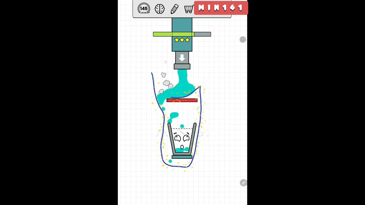 🫗HAPPY GLASS🥛 | LEVEL 141-150 [GAME PLAY] 