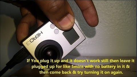 How to Fix your Go Pro Hero 3 If It Won