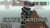 Metal Gear Solid2 Substance Skateboarding メタルギアソリッド2スケボー Youtube Metal Gear Solid2 Substance Skateboarding メタルギアソリッド2スケボー Youtube