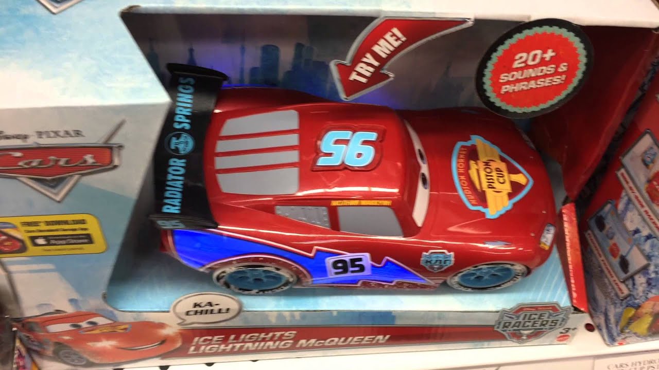 Disney's Cars Pixar Ice Lights Lightning McQueen Car with 20+ Sounds