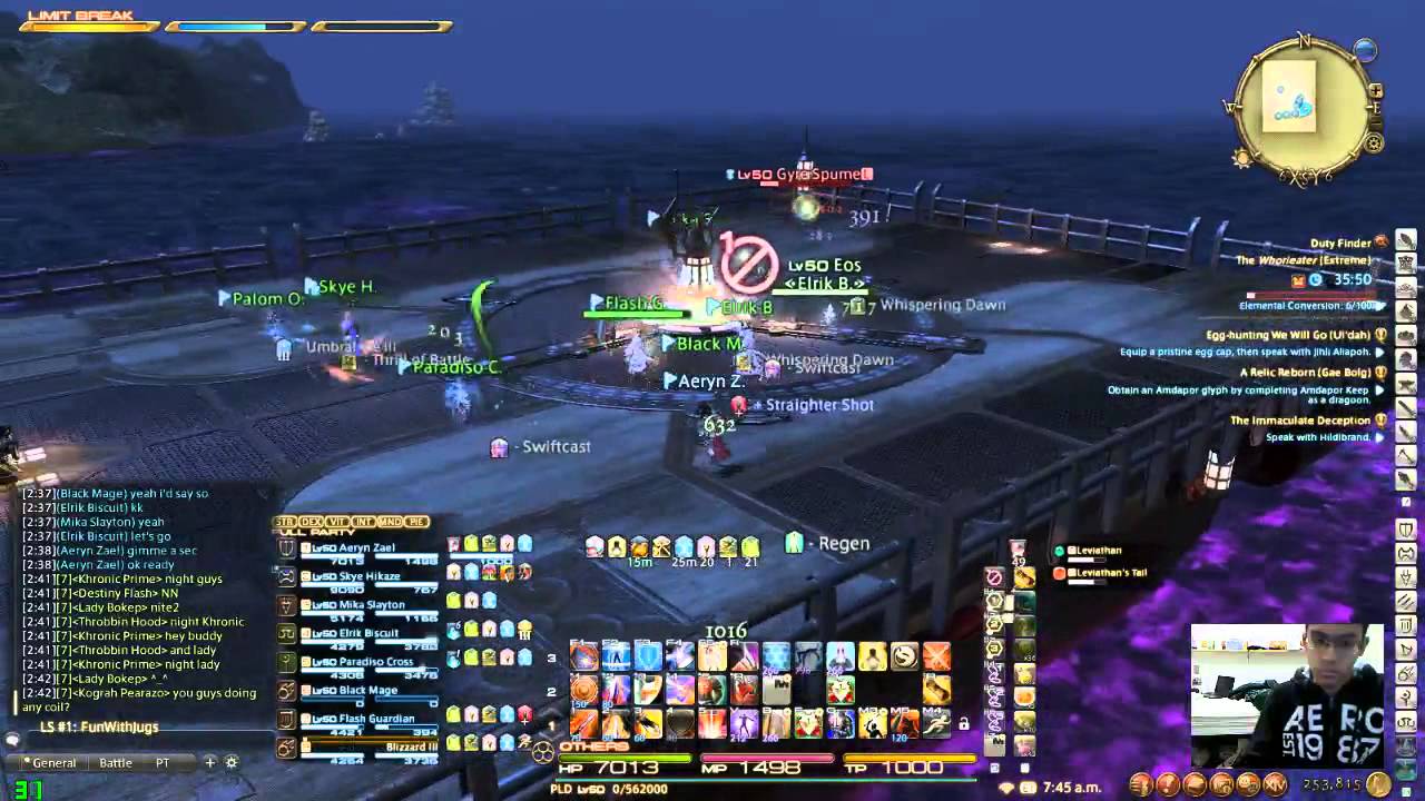 Final Fantasy XIV: Leviathan Extreme Clear
