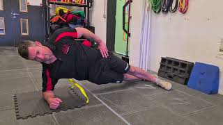 How to do the Side Plank Strength Test