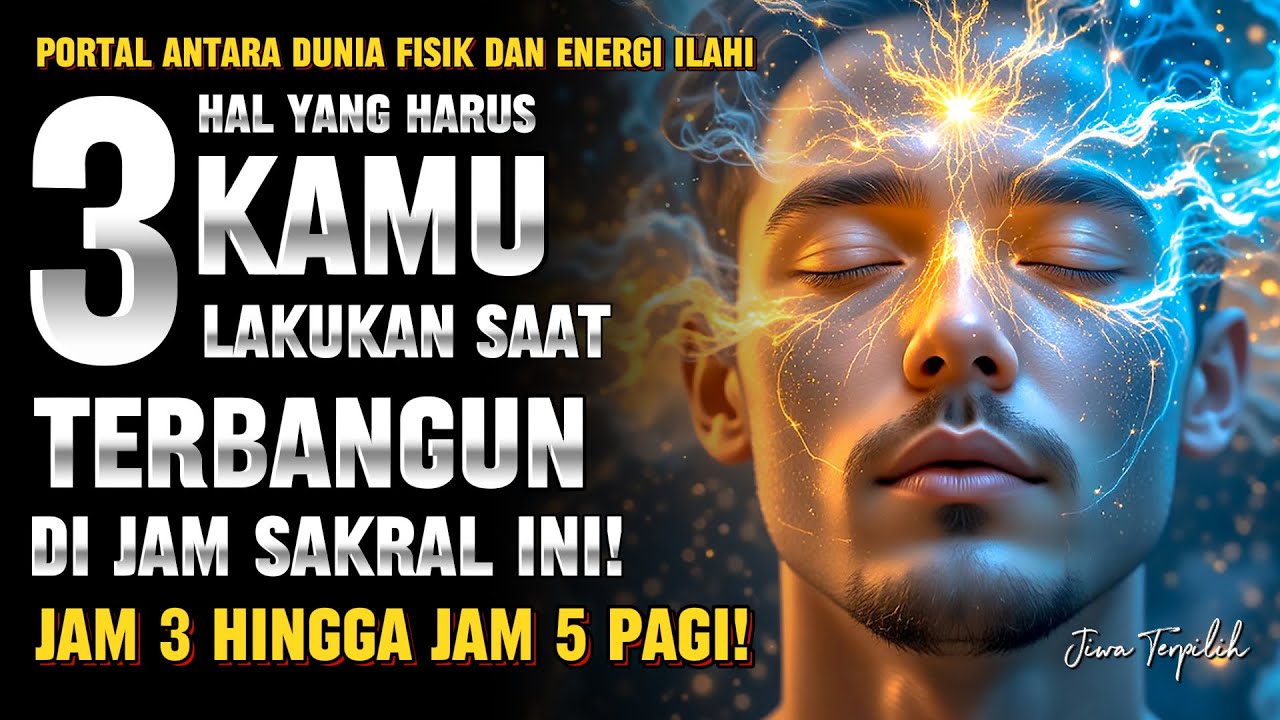 TERBANGUN ANTARA JAM 3 HINGGA JAM 5 PAGI ✨ INILAH RAHASIA SPIRITUAL YANG HARUS KAMU KETAHUI! 🔥