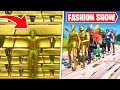 I hosted a HIDE & SEEK Fortnite Fashion Show... (INSANE)