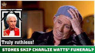 Shocking Truth: The Rolling Stones Missed Charlie Watts’ Funeral! | Then and now 2025