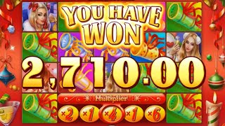 🎅 Noel avant l'heure? 🎅 Machine à sous NAUGHTY SANTA MILK & COOKIES screenshot 5