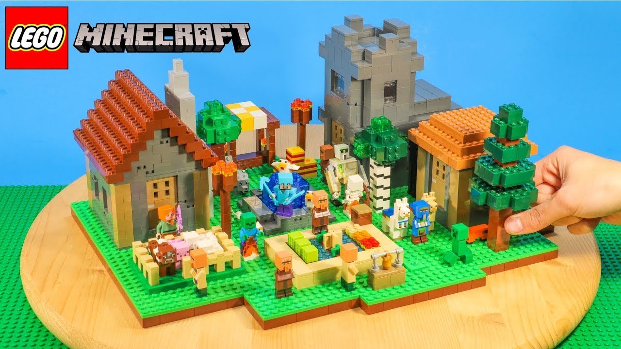 Voc n o vai acreditar no que ele fez com lego e minecraft juntos 