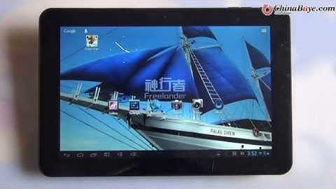 Freelander PD900 Quad Core Tablet PC
