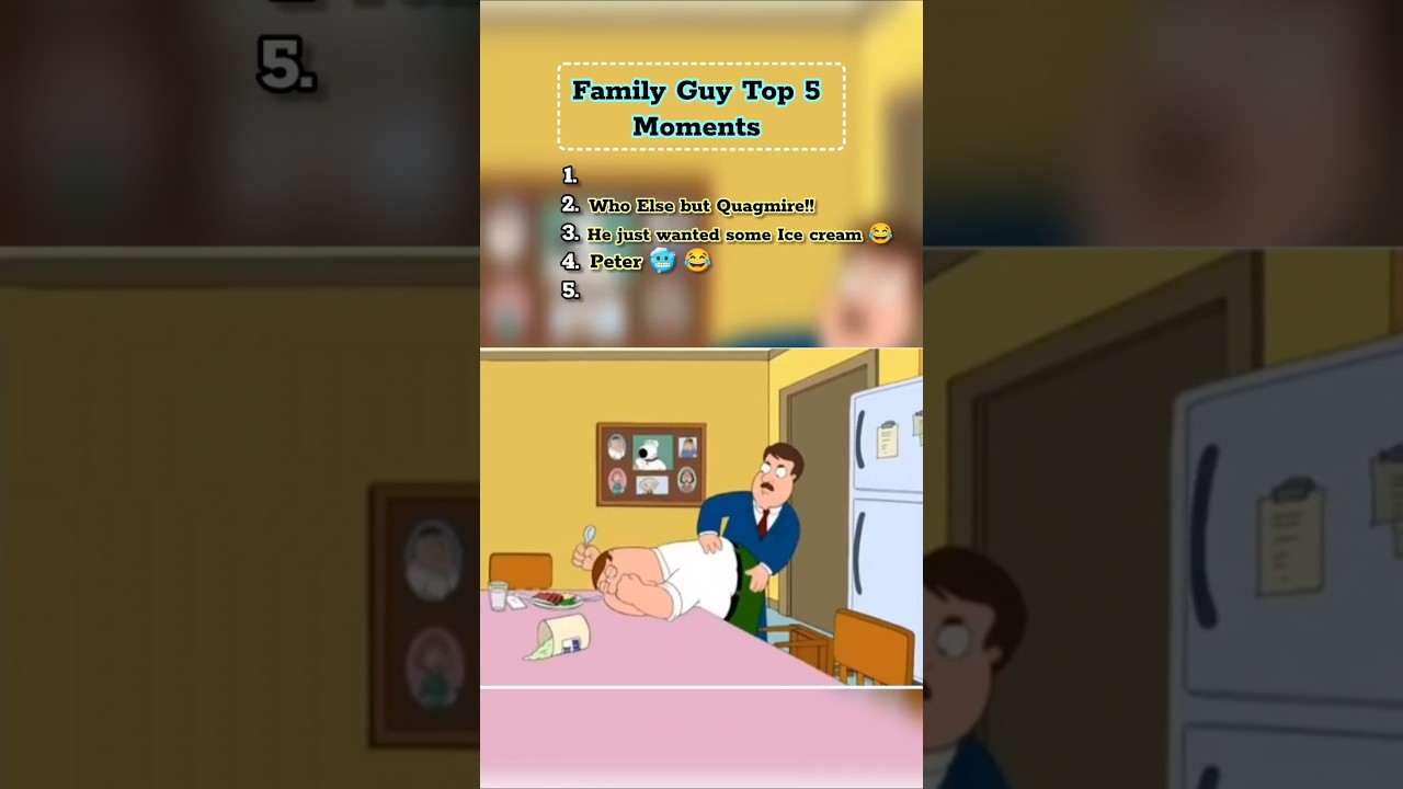 Top 5 Family Guy Moments Part 64 