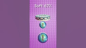 0% vs 100% Soft Minecraft 3D Simulation 💎⛏️