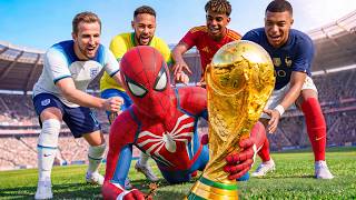 Coloquei os SUPER HEROIS na Copa do Mundo