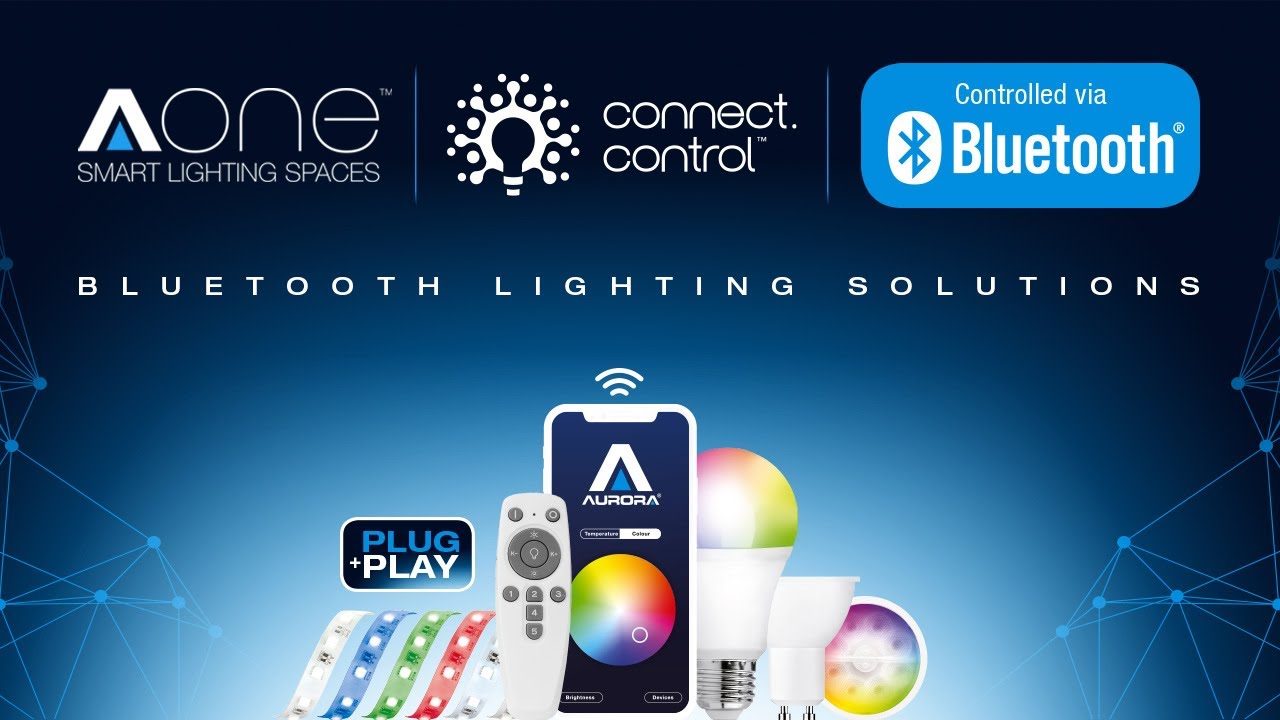 NEW AOne Connect.Control Bluetooth Smart Lighting System - YouTube