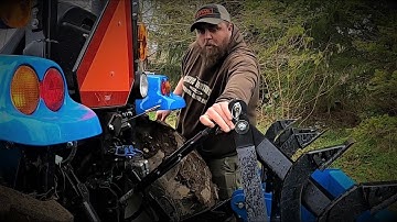 How to adjust a box blade - Tilt, Angle and Sway like it