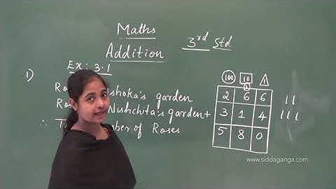 STATE 3 - MATHEMATICS - ADDITION - PART 2
