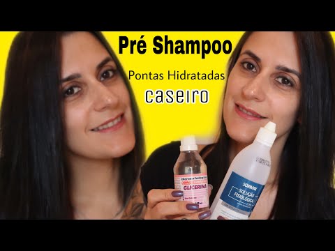 RECEITA CASEIRA DE PRÉ SHAMPOO PARA SALVAR AS PONTAS