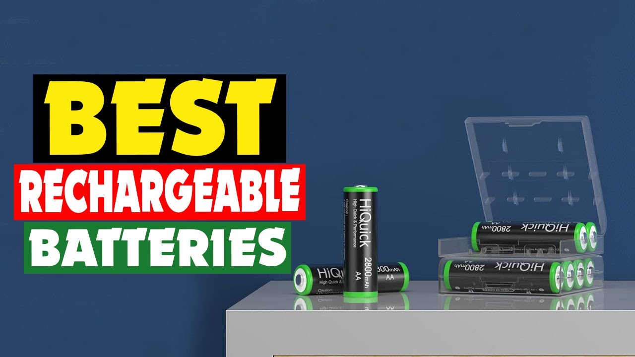 Top 10 Best Rechargeable Batteries in 2025 - YouTube