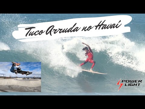 Tuco Arruda no Havaí.