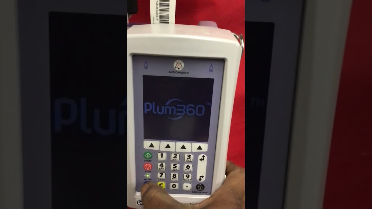 GovDeals: Lot of 2 ICU Medical Plum 360 Infusion Pumps