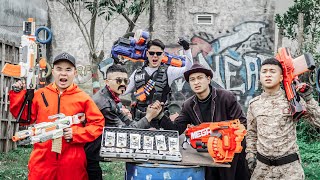 LTT Nerf War : SEAL X Warriors Nerf Guns Fight Bloody Revenge Of Crime Group Dr Ken