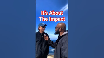 It’s About The Impact #impact #interview #dayodman #motivation