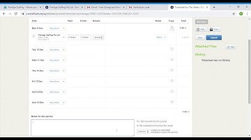 How to fill out your Timesheet