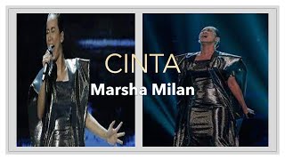 Video thumbnail of "Marsha Milan: CINTA (Hang Nadim@Akim/Bunga Cantik@Stacy) with English translation."