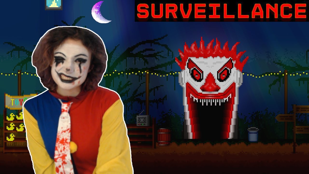 Old school anomalies 🤡 Surveillance Horror Game edit