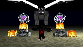 I defeated Ender dragon in Minecraft Hardcore😱😱😱