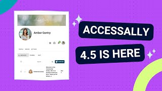 AccessAlly 4 5 is here. Style Community Groups &amp; Discussions, Flexible Subscription Promos and more!